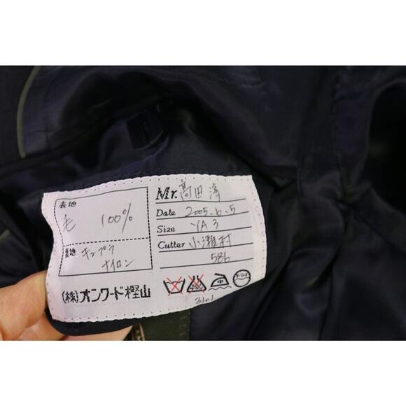 J. Press Custom Made Black Tonstripe 3-Btn Wool Suit 34S - Picture 9 of 10